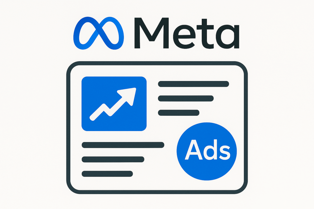 Meta Ads campaign dashboard showing audience targeting and performance insights”